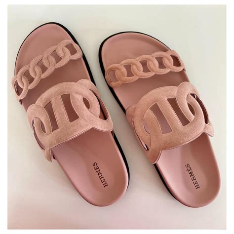 hermes extra sandals|Hermes sandals flat.